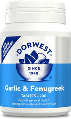 Dorwest - Garlic & Fenugreek Tablets - 100 Tablets