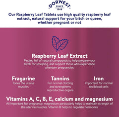 Dorwest - Raspberry Leaf Tablets - 100 Tablets