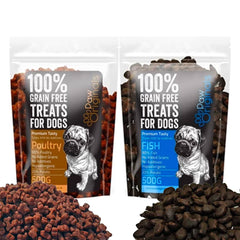 Paw Originals 100% Grain Free Dog Training Treats 2 Pack (1KG)