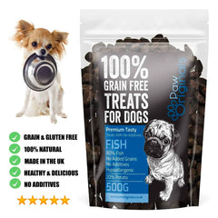 Paw Originals 100% Grain Free Fish Dog Treats 500g