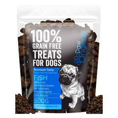 Paw Originals 100% Grain Free Fish Dog Treats 500g