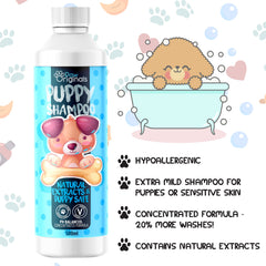 Paw Originals Puppy Shampoo - Extra Mild & Gentle 500ml