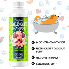 Paw Originals Bounty Coconut Dog Shampoo 500ML