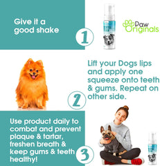 Paw Originals Advanced Dog Dental Foam